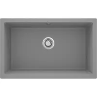 Deante 1-bowl wall-hung granite sink