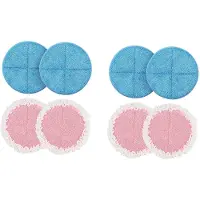 Exogio 8 Pack Ersatz Zubehör Teile Wischer Tücher für BOBOT Elektro Mopp Reinigung Pads Zubehör Teile Haushalt Geräte