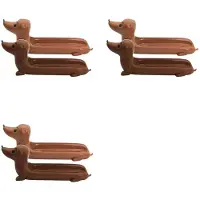Typecat 6X Serviertablett in Welpenform, Dackel-Snackhalter, Hotdog-Halter für Zuhause, Familienfeiern, Partys, Restaurants, Heimwerkzeug