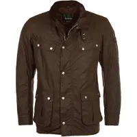 Barbour - Isolierte und wasserdichte Wachsbaumwolljacke - B.Intl Duke Wax Jacket Bark für Herren - Größe L - Braun