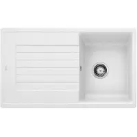 BLANCO Zia 45 - Silgranitspüle, 860x500 mm, weiß 516740