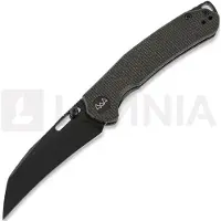 WIXCO Wortex Linerlock Micarta Black Taschenmesser