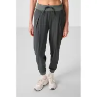 Tommy Life Hüftlange dünne Jersey-Jogginghosen mit Tasche