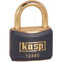 Kasp K12440BLUD Hængelås 40 mm Forskellige Gyldengul Nøglelås