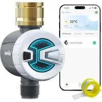 Rainpoint Regenpunkt Bewässerung Computer Bluetooth Messing Einlass, Smart App Control Automatisches Wasserverzögerungsverzögerung/Handbuch/automatischer Raseng