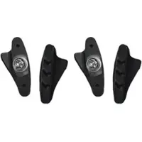 Jojomino 2 Pairs Rennrad C-Bremssattel Pads Fahrrad Bremse Schuhe Gummi Blöcke Licht-Gewicht Austauschbare für