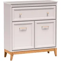 Mirjan 24 Sideboard Windsor W-19, Stilvoll Wohnzimmer, Sideboard mit zwei Drehtüren und eins Schubladen (Farbe: Cashmere)