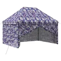 Syfax Pop-up Pavillon mit 4 Seitenwänden 2,95 x 4,1 m