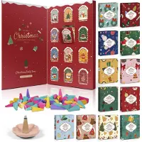 Sonstiges Räucherkegel Adventskalender 2026, 96 Stück, 12 Düfte Set