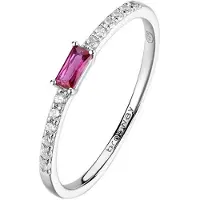 Brosway - Charming silver ring with zircons Fancy Passion Ruby FPR143 - Circuit: 50 mm