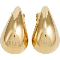 Liu Jo - Matching gold-plated steel earrings Tear Drop LJ2721