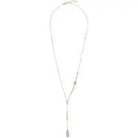 Alisia - Flexible gold-plated necklace with real pearls AL5113.01.000