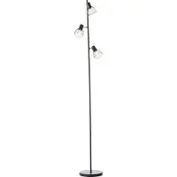 Lightbox Stehlampe, 162 cm Höhe, 3 x E14, max. 25 W, Köpfe schwenkbar, Metall