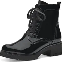 Marco Tozzi Damen Stiefelette Schnürboot Reißverschluss Blockabsatz 2-25262-41, Größe:39 EU, Farbe:Mehrfarbig