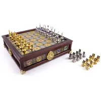 Noble Collection Hogwarts Häuser Quidditch Schach Brettspiel