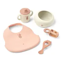 Liewood Mileah Baby Geschirr-Set 5 Teile, Wild child/Rosey