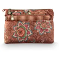 Pip studio Kulturbeutel Caryn Cosmetic Bags Combi Mumbai Morning Brown