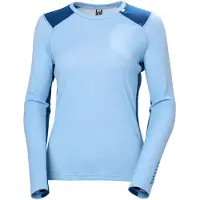 Helly Hansen Women's Lifa Merino Midweight Crew Base Layer bright blue (628) M