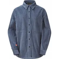 Picture Organic Clothing - Kordhemd - Laikko Shirt Vintage Indigo für Damen aus Baumwolle - Größe M - Blau