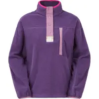 Picture Organic Clothing - Halbgeknöpfter Fleecepullover mit Stehkragen - Arcca W 1/4 Fleece Grape Royal für Damen - Größe XS - Violett