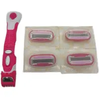 Amazon Damen Rasierer Körperpflege 5 Klingen 3 in 1 Trimmer 3 Nach