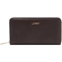 L.credi Geldbörse Perla Zip Around Wallet Chocolate dunkelbraun