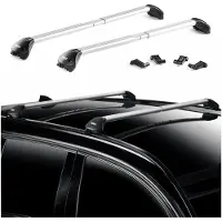 Aurilis Dachträger Relingträger für Audi A4 Allroad Avant B9 2016-2025 Alu Silber 2x ABE