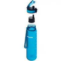 AQUAPHOR City Filterflasche Blau 500 ml, Eco, Für Kühlschrank/Spülmaschine