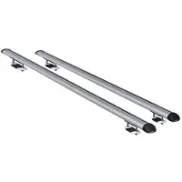 Menabo Raven | Dachträger Mercedes - E Station Wagon (S211) 2003-2008 - Aluminium - Länge 130 cm - Tragkraft 60 kg - 2er-Pack