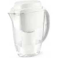 AQUAPHOR J.Shmitt 500 2,8 l LED-USB-Kanne, 1 Einsatz, Tritan, Weiß J.SCHMIDT 500