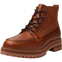 Timberland für Herren. TB0A2MUQEM41 Britton Drive Lederstiefeletten braun (44), 3 bis 5 cm, Schnürsenkel, Lässig