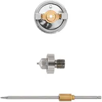 vidaXL HVLP Spritzpistole Düse 0,8 mm Düse Silber Edelstahl