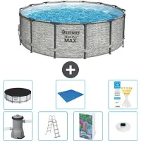 Bestway Steel Pro MAX Rund - 427x122 cm - 6-teilig S596