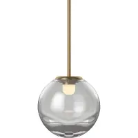 Bolia Hängelampe Blume Clear Glass / Amber Kabel 13 cm