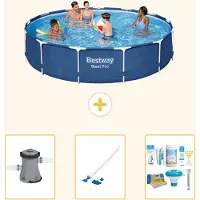 Bestway Steel Pro Rund - 396x84 cm - 4-teilig S22755