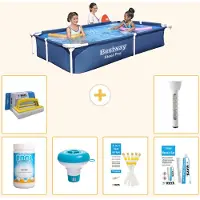 Bestway Steel Pro Rechteckig - 221x150x43 cm - 7-teilig S22290