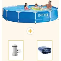 Intex Frame Pool Rund - 366x76 cm - 3-teilig S21339