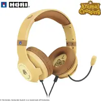 Hori - Gaming Headset - Animal Crossing Brown - Nintendo Switch 2