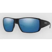 Smith Guide's Choice matte black chromapop glass polarized blue mirror (003-62QG)