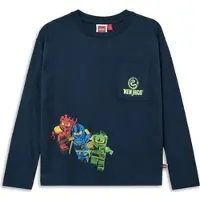 LEGO kidswear LWTAJ 711 - T-shirt Long Sleeve dark navy (590) 104