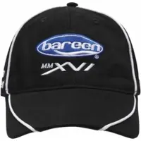 Bareen Kappe Unisex Racing Black