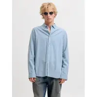Jack & Jones Langarmhemd "JPRBLUHARVEY TWILL SOLID L/S SHIRT SN" Baumwolle, regular fit