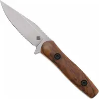 Ocaso Sevra 70TBR Stonewashed CPM Magnacut, Ironwood, Fahrtenmesser, Toor Knives Design