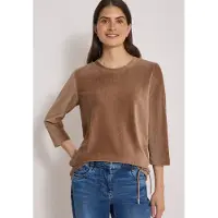 Cecil 3/4-Arm-Shirt mit Tunnelzug am Saum