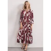 Street One Midikleid Ohne Taschen aus Viskose