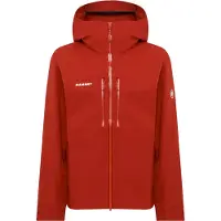 Mammut - Vielseitige wasserdichte Jacke – Herren – Stoney HS Hooded Jacket - Stoney HS Hooded Jacket Men Dark Red für Herren - Größe M - Rot