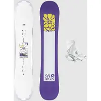 Salomon Lotus+Spell M White 2027 Snowboard-Set pattern Gr. 146