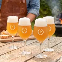Yoursurprise Craft-Beer-Glas mit Gravur - Modern - 4 Stück