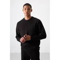 Tommy Life Herren Langarm-Sweatshirt und Hose Set