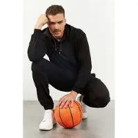 Tommy Life Übergroßer Kapuzen-Sweatshirt- und Hosenanzug